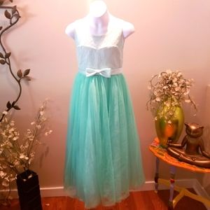 🦋Mint Green Princess Dress